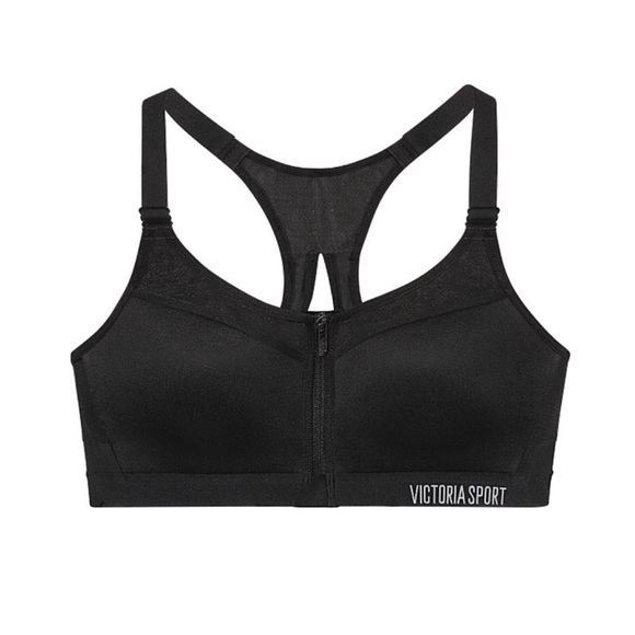 Victoria Sport Front-Zip Sports Bra - Picture 2 of 6